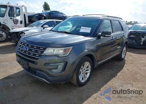 2017 Ford Explorer Xlt из США, поврежденный, VIN 1FM5K7D85HGA43577